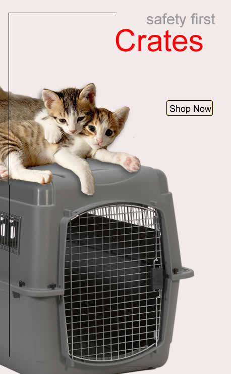 pet carriers & crates